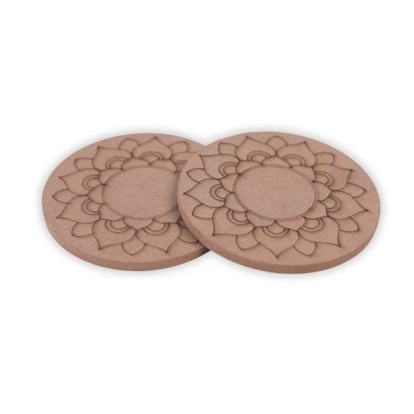 Pre Marked Round Mandala Tea Light Holder
