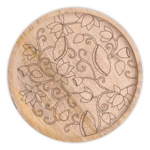 Pichwai Lotus Pre Marked Wall Plate
