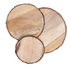 Mango Wood Round 6" to 14”