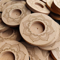 Pre Marked Round Mandala Tea Light Holder