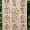 Pre Marked MDF Jharokha - Dashavtar