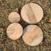 Mango Wood Round 6" to 14”