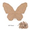 Butterfly Geometric MDF Puzzle