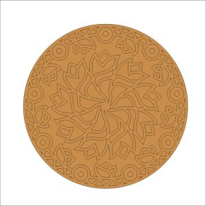 MDF Mandala Wall Art