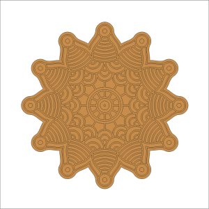 10 Mandala MDF Board