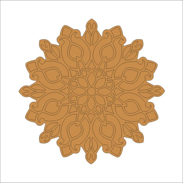 Mandala Art on MDF Board