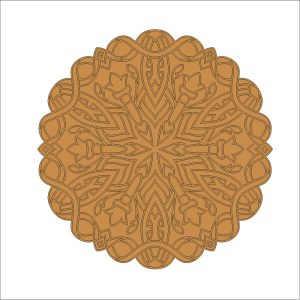 Mandala Art on MDF Board