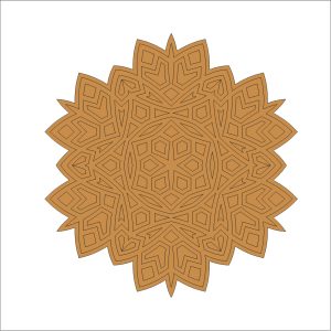 Mandala Art on MDF Board