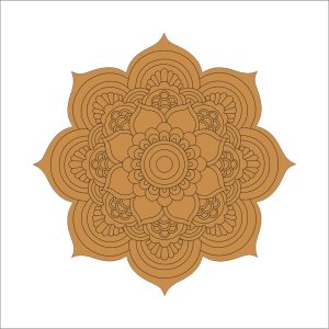 Mandala Art on MDF Board