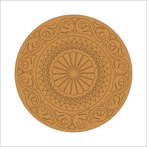 Mandala Art on MDF Board