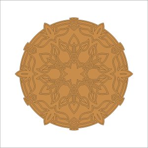 Mandala Art on MDF Board