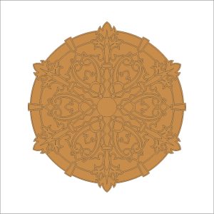 Mandala Art on MDF Board