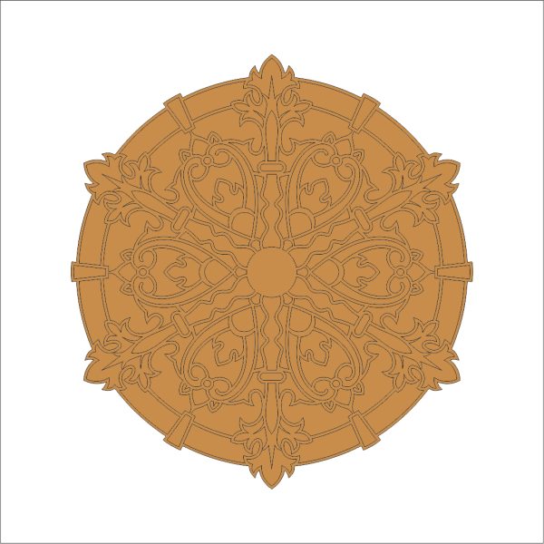 Mandala Art on MDF Board