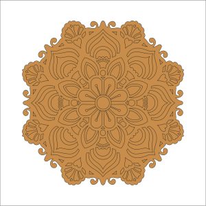 Mandala Art on MDF Board