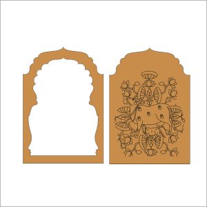 MDF Jharokha Frame for Home Décor & DIY Craft