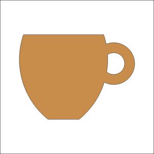 DIY MDF Fridge Magnets