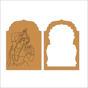 MDF Jharokha Frame for Home Décor & DIY Craft
