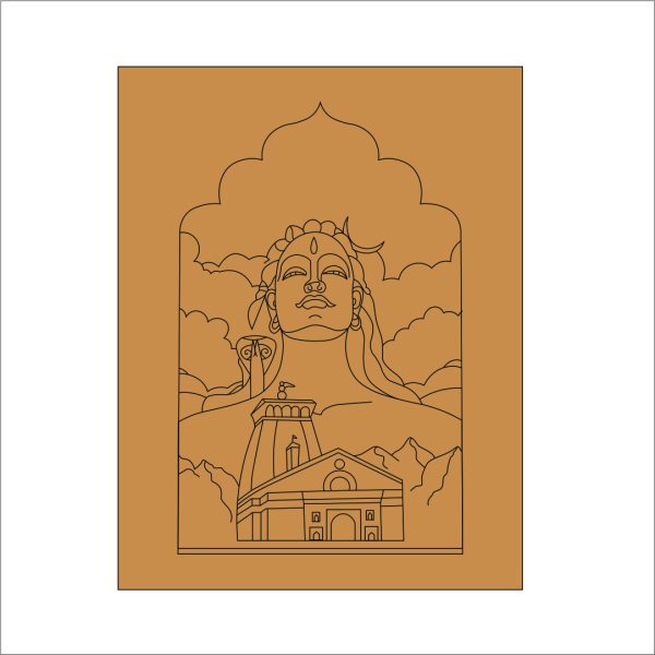 Shiv ji Pre Marked base