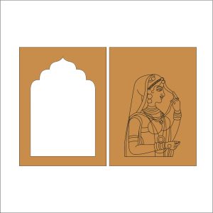MDF Jharokha Frame for Home Décor & DIY Craft