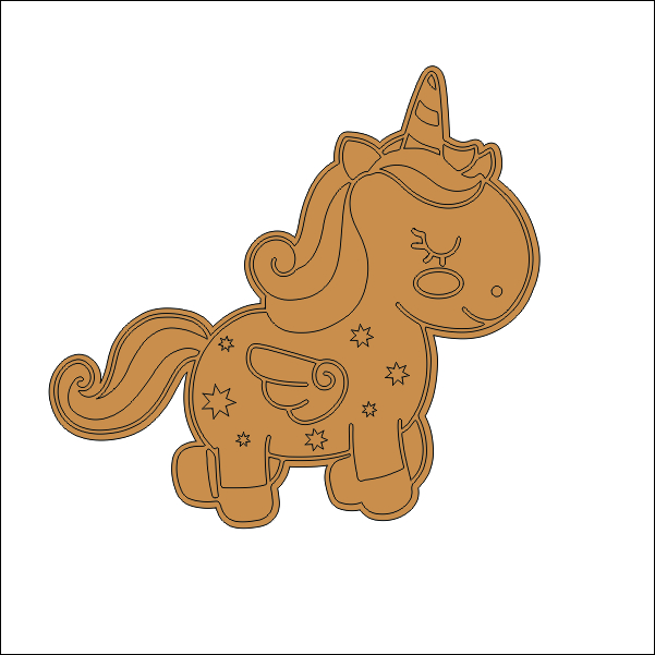 DIY MDF Fridge Magnets