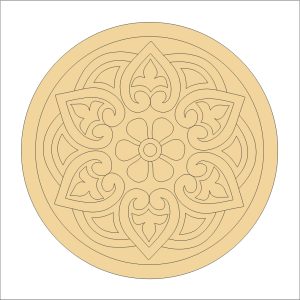 Mandala Art on MDF Board