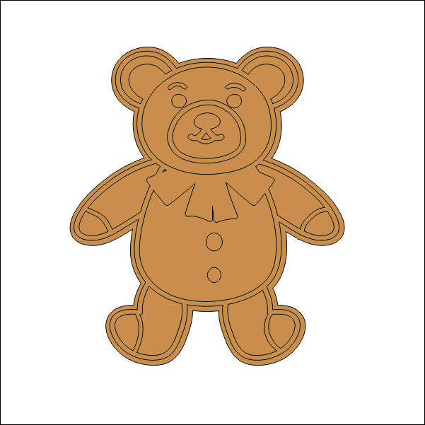 DIY MDF Fridge Magnets