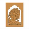 34 MDF Jharokha Frame for Home Décor & DIY Craft
