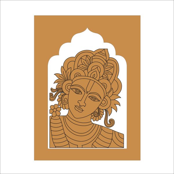 34 MDF Jharokha Frame for Home Décor & DIY Craft