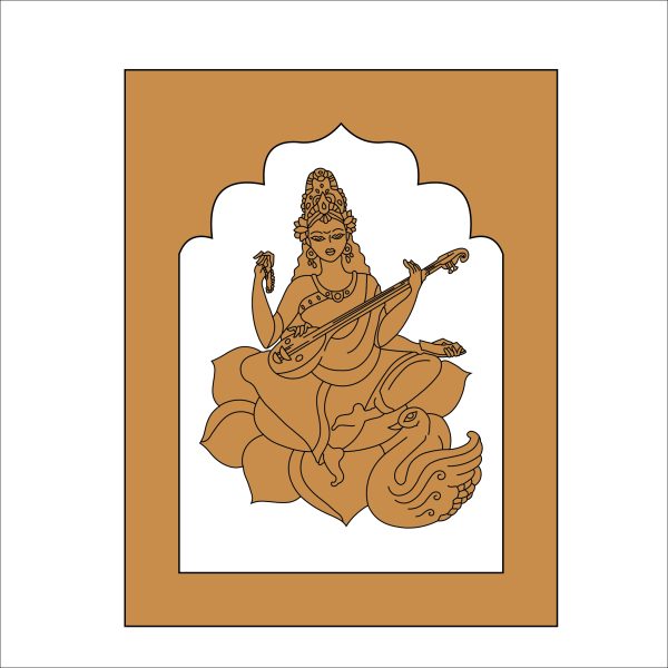 MDF Jharokha Frame for Home Décor & DIY Craft