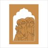 MDF Jharokha Frame for Home Décor & DIY Craft