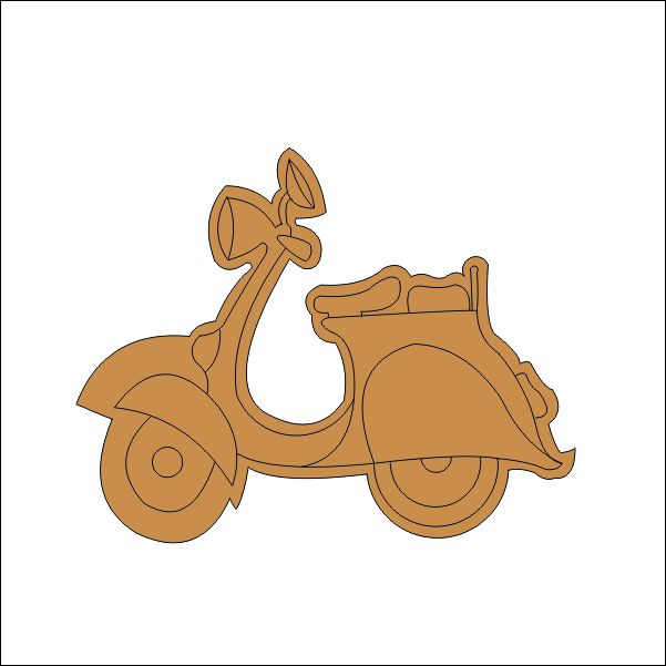 DIY MDF Fridge Magnets