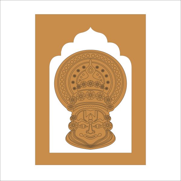 MDF Jharokha Frame for Home Décor & DIY Craft