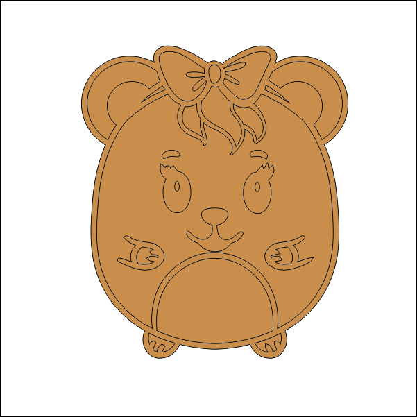 DIY MDF Fridge Magnets