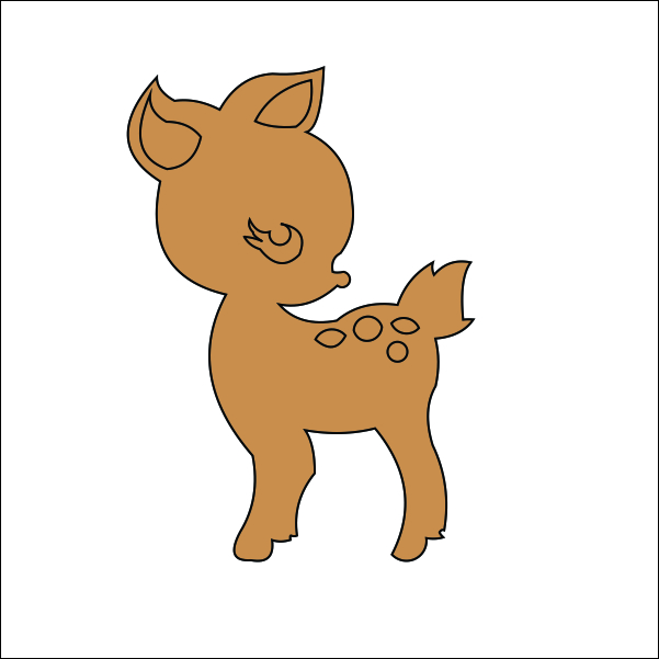 DIY MDF Fridge Magnets