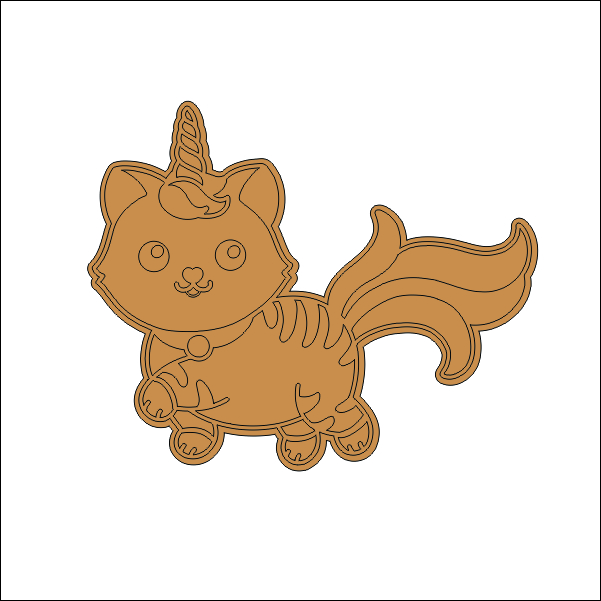 DIY MDF Fridge Magnets