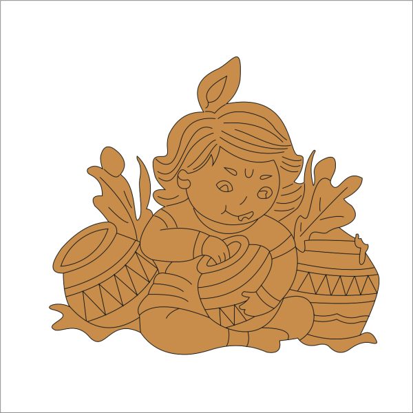 Kanha ji Pre Marked base