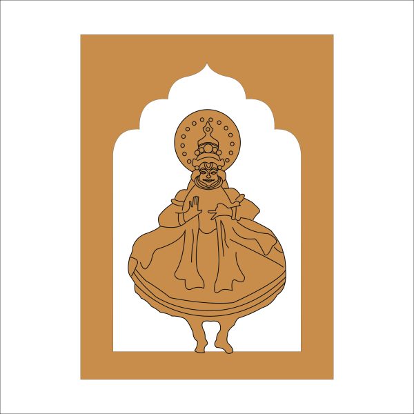 46 MDF Jharokha Frame for Home Décor & DIY Craft