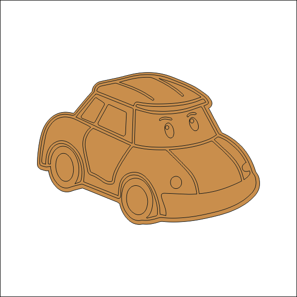 DIY MDF Fridge Magnets