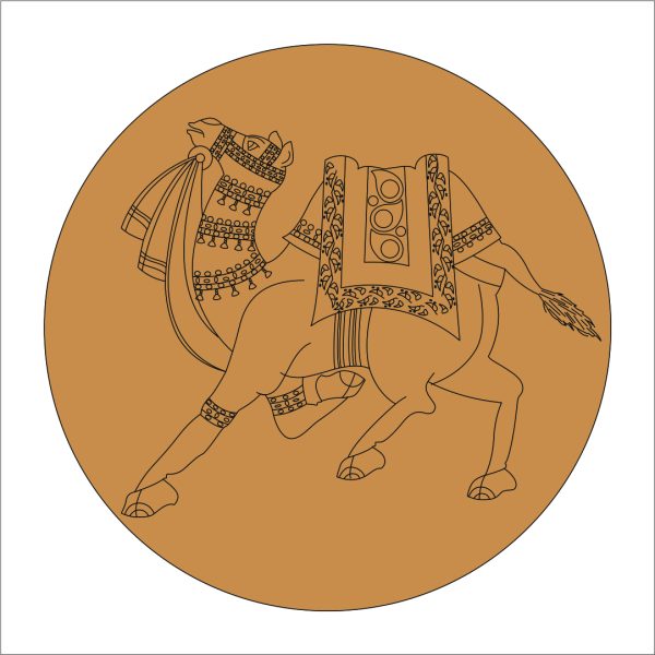 Desert Camel Pre Marked base