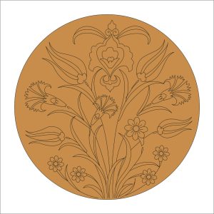 55 Flower Pre Marked base