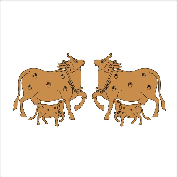 58 Cow Pre Marked base