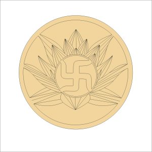 6 Mandala Art on MDF Board