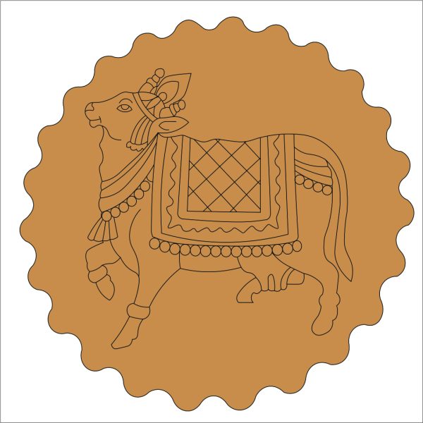 Lord Ganesh Pre Marked base