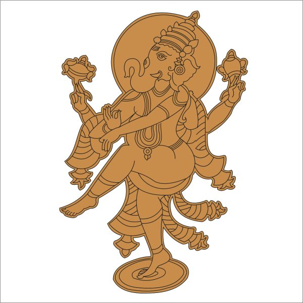 Lord Ganesh Pre Marked base