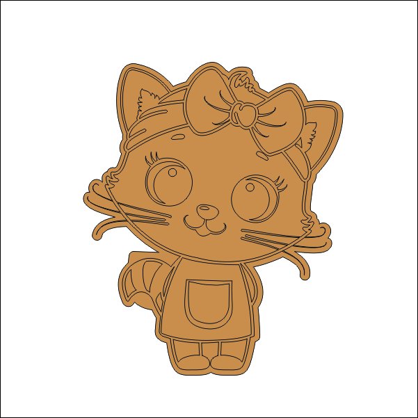 DIY MDF Fridge Magnets