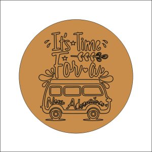 DIY MDF Fridge Magnets