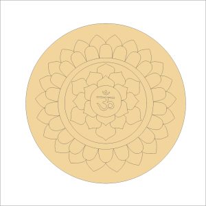 8 Mandala Art on MDF Board
