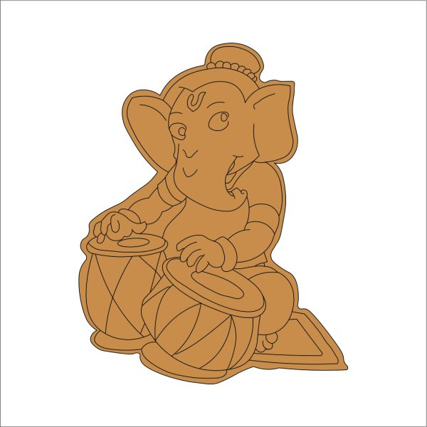 Ganpati  Pre Marked base