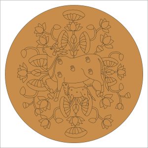 80 Cow Pre Marked base