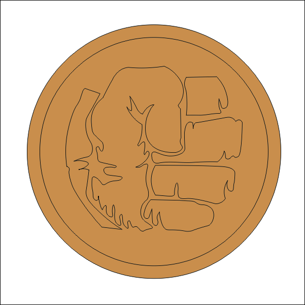 DIY MDF Fridge Magnets